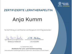 Lerntherapeutin